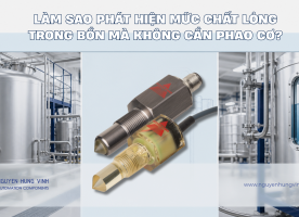 LÀM SAO PHÁT HIỆN MỨC CHẤT LỎNG TRONG BỒN MÀ KHÔNG CẦN PHAO CƠ?